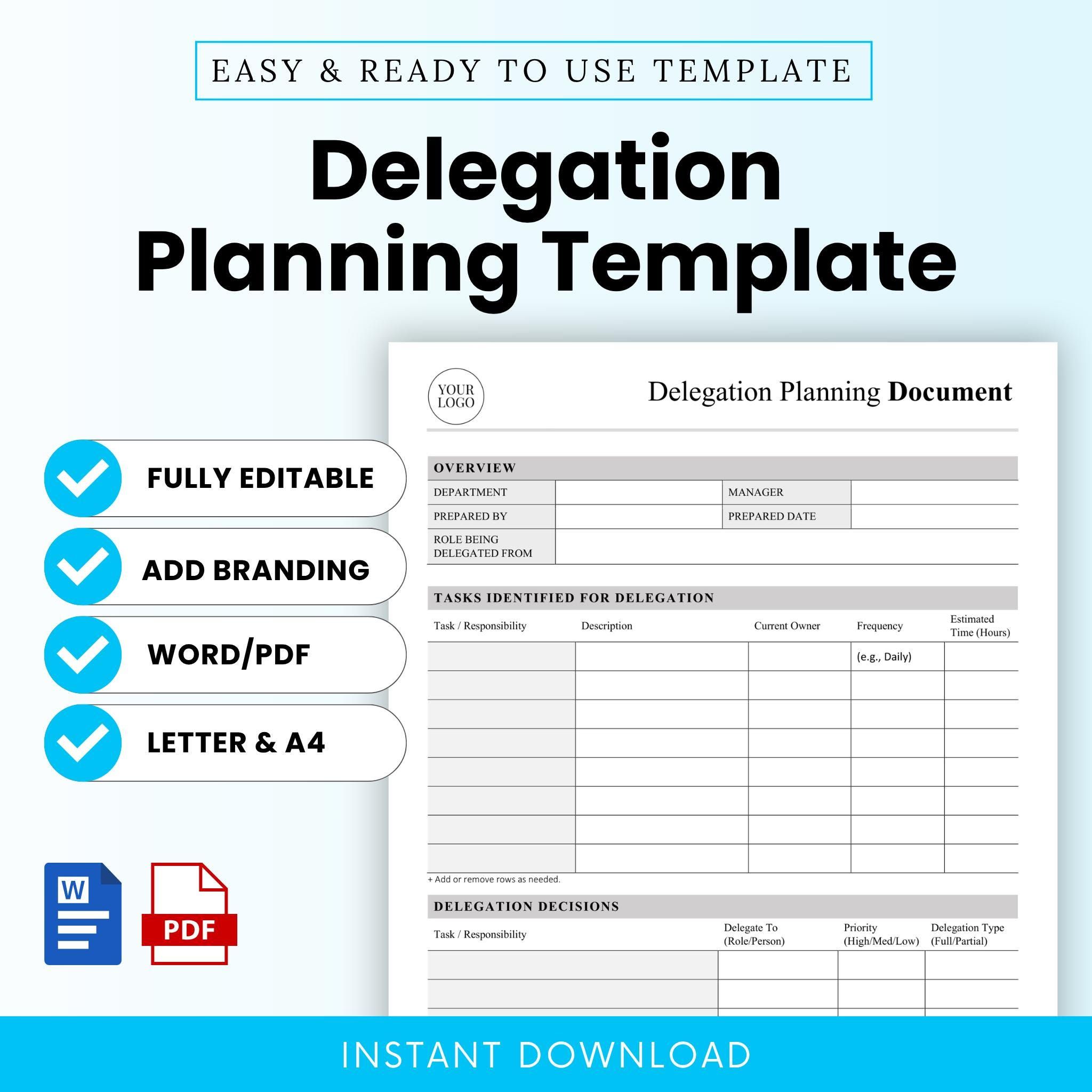 Task delegation checklist for small business owners